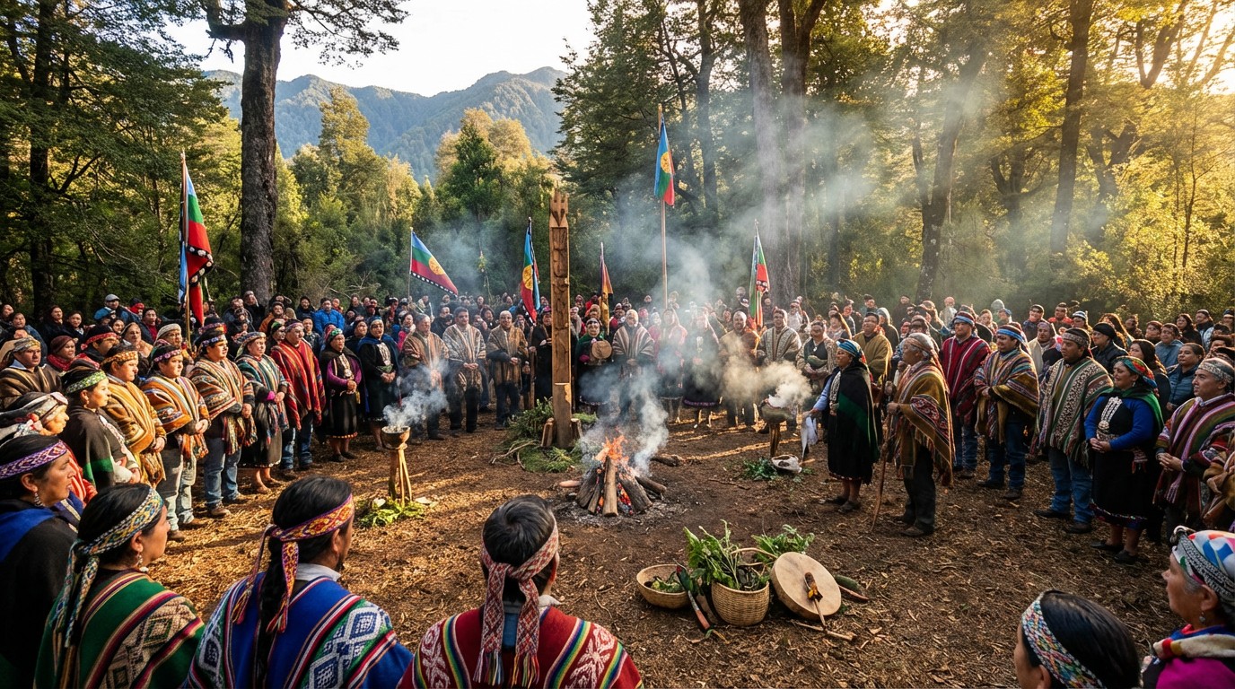 Mapuche Community Ceremony
